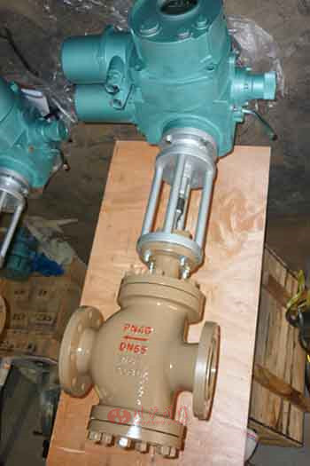 電動雙座調(diào)節(jié)閥圖片