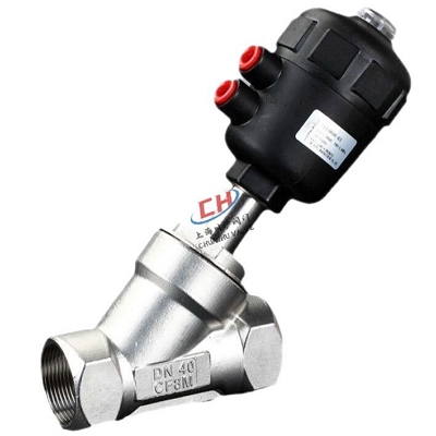 P1內(nèi)螺紋氣動(dòng)角座閥圖片