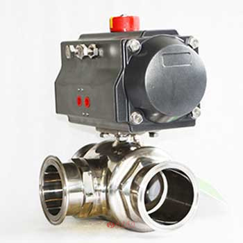 氣動(dòng)快裝球閥圖片