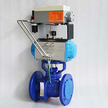 氣動(dòng)調(diào)節(jié)球閥圖片