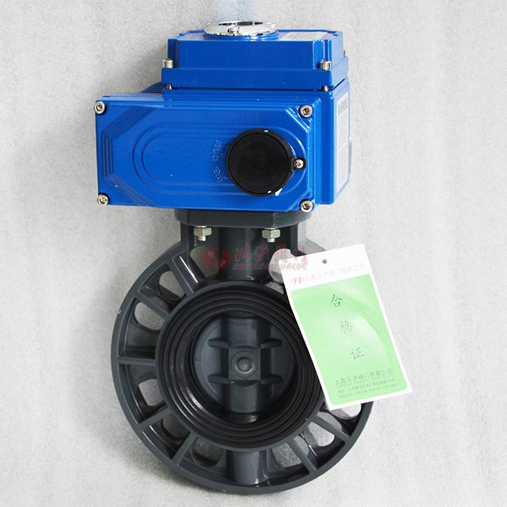 電動塑料蝶閥圖片