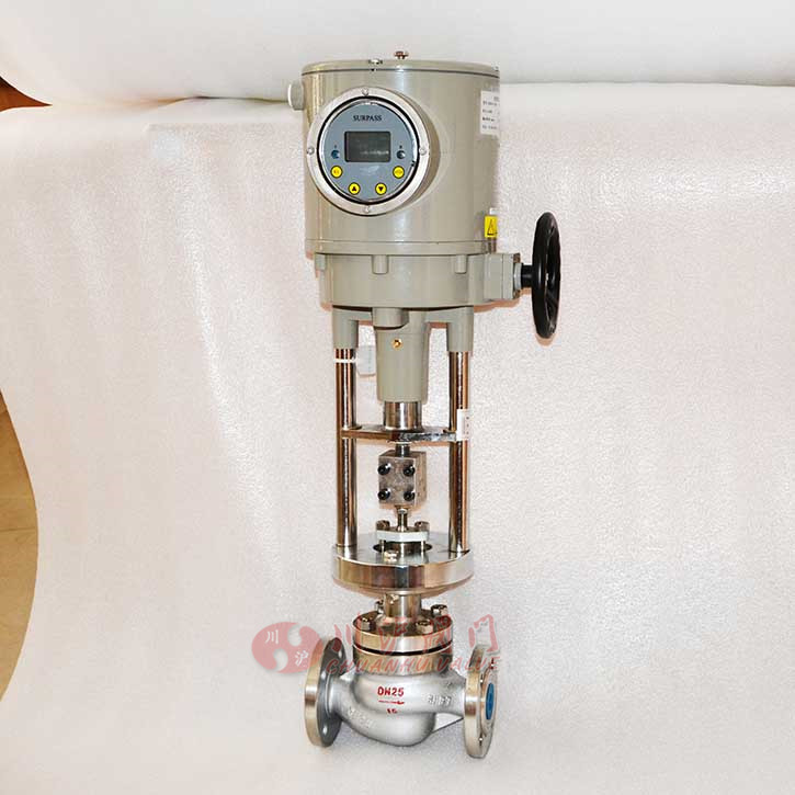 智能型電動調(diào)節(jié)閥實物圖