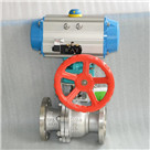 氣動(dòng)球閥帶手動(dòng)