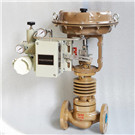 氣動(dòng)高溫調(diào)節(jié)閥(碳鋼帶散熱片)